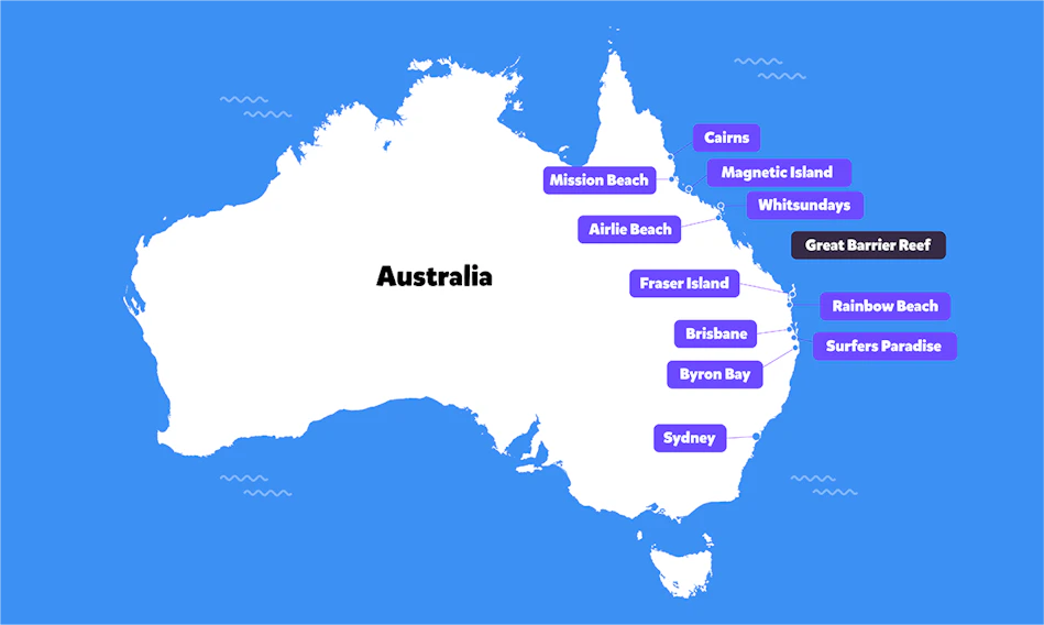 Australia Sydney to Cairns