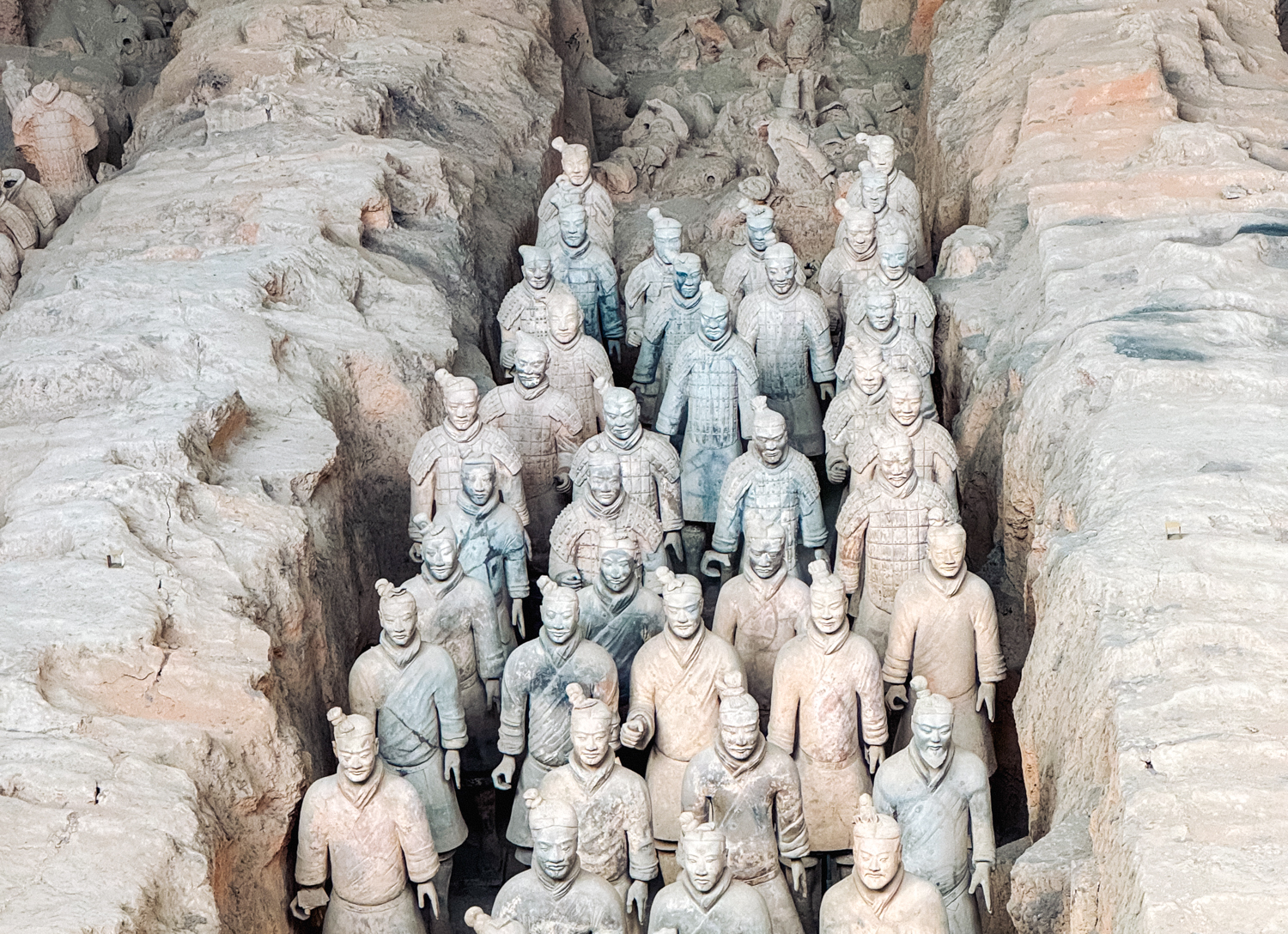 the Terracotta Warriors in Xi'an