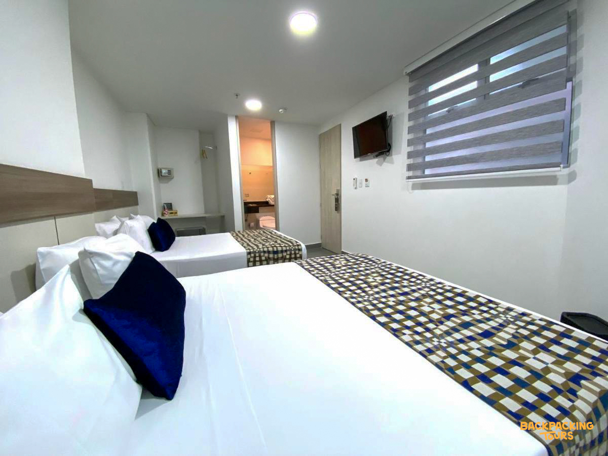 Medellín Seveninn hotel bedroom interior