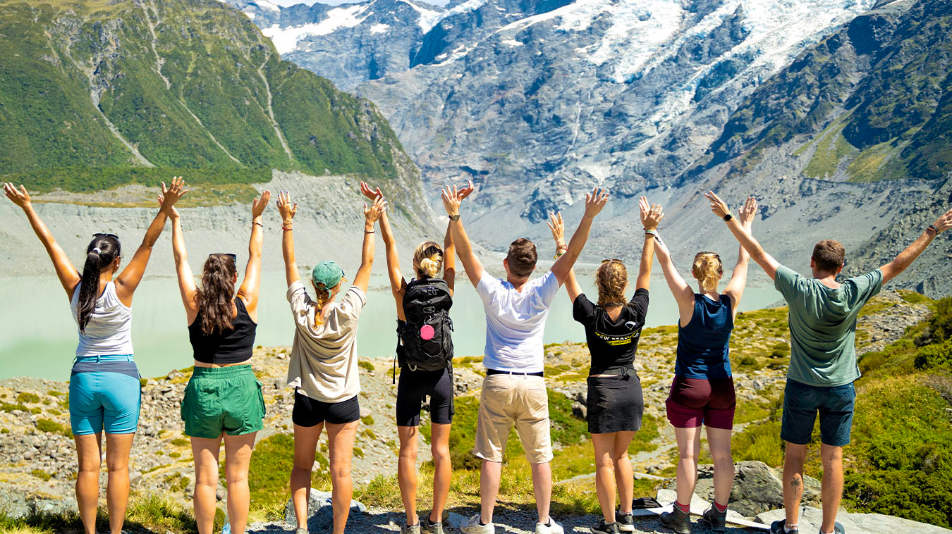 Hooker Valley Group Shot