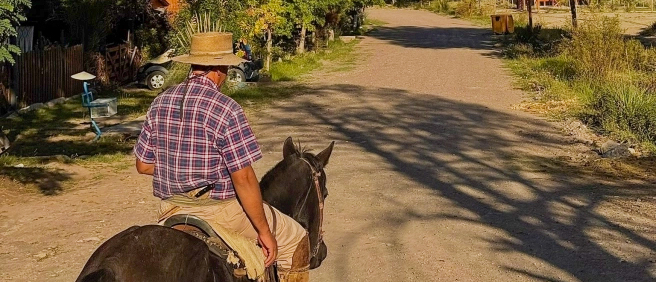 Gaucho country in the Uruguayan interior near Mercedes