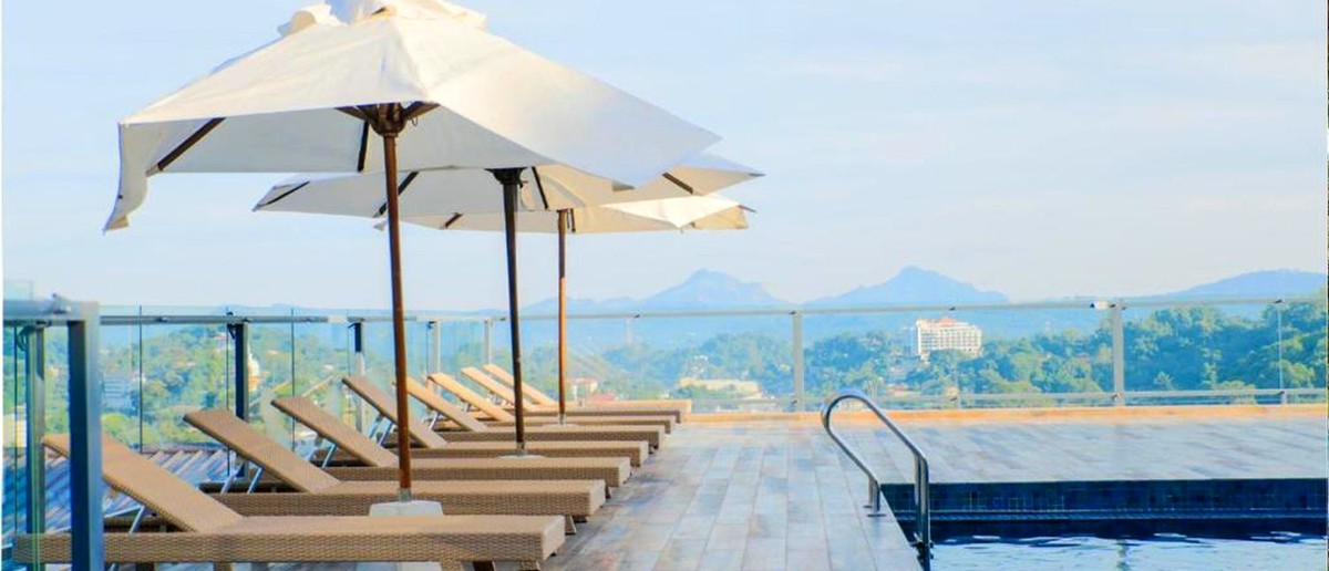 Our hotel in Kandy