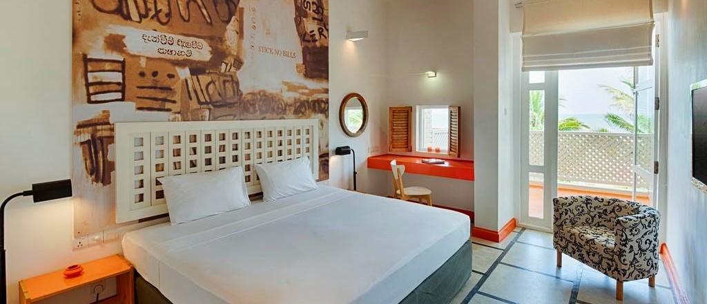 Our beachfront hotel in Negombo